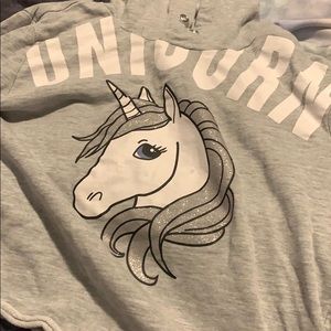 Kids size 12 unicorn shirt